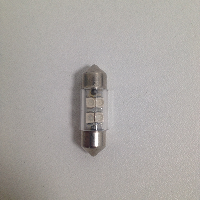 Светодиод T11*31 12V BLUE  4SMD (Маяк) (12T11x31-B\4SMD)