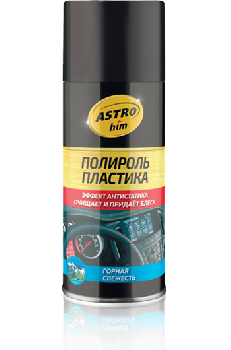 Полироль пластика, резины Горная свежесть, спрей  210 мл, AC2372 ASTROhim (уп.12 шт.) 