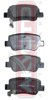 0446605041 Колодки тормозные дисковые AKYOTO AKD-1838 T.Avensis ADT/ZRT27# 08-11 RR