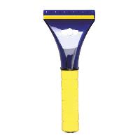 Скребок с пластиковым лезвием и резиновым водосгоном, теплая ручка 22 см, WS-02 Goodyear (уп 30 шт)