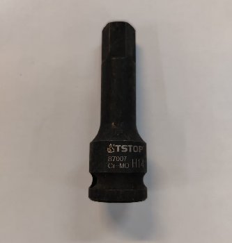 Наконечник 1/2" с шестигранной вставкой 14мм 87007   TStop