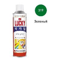 Краска-спрей LUCKY, 420мл (319) зеленый  (1/40)