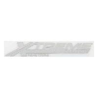 Наклейка металлизированная X-TREME CLUTCH, 150*25мм, серебро SKYWAY (SNO.78 GREY)