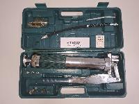 Шприц металлический рычажно-плунжерный 500 мл, с набором насадок (кейс), к-т  08834 TStop