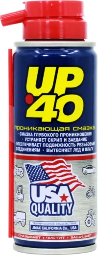 Смазка проникающая многоцелевая, 120 мл, спрей, UP-40,  City Up (уп 48 шт) 