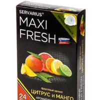 Ароматизатор под сиденье гелевый ЦИТРУС и МАНГО, 100 гр (уп.40 шт) MAXIFRESH MF-121