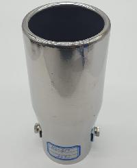 Насадка на глушитель d56D 80 L160, широкий выход, округлый край  арт ТМ-610