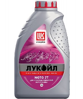 Масло 2-тактное MOTО ЛУКОЙЛ, 1л. API ТС/ JASO FB  минеральное (уп.12 шт.) 