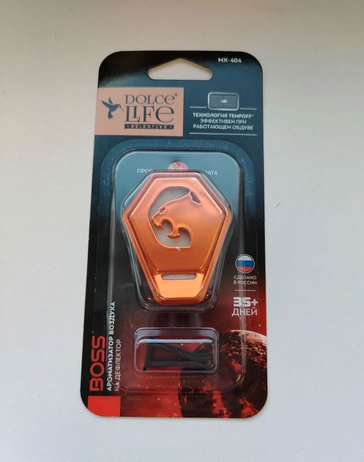 Ароматизатор на дефлектор меловой Boss (28 гр.) MX-404 Dolce Life ( уп.12шт)