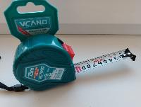 Рулетка  7.5м пластиковый корпус, 2 фиксатора