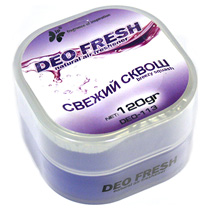 Ароматизатор на панель гелевый банка пластик DEO Fresh Свежий сквош, 120гр  DEO-113 (1/40)