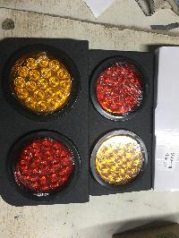 Фонарь задний диодный 24V 38LED  SQ-B-078/ 069, 2 шт, к-т  