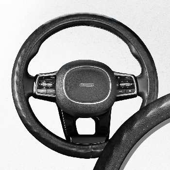 Оплетка экокожа Top-10 M (37-39 см) Черная S01102494  SKYWAY 
