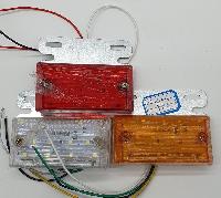 Фонарь габаритный 24V  50*100мм, арт SQ-C-021, белый, шт    (уп 2 шт)