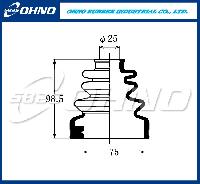 Пыльник привода FB-2147  (in)