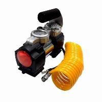 Компрессор ТАЙФУН 403HS, 12V, штекер, 35 л/мин, фонарь, витой шланг с быстросъемом (1/4)