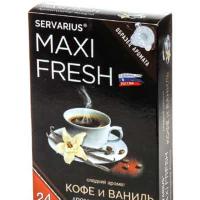 Ароматизатор под сиденье гелевый КОФЕ И ВАНИЛЬ, 100 гр (уп.40 шт) MAXIFRESH  MF-119