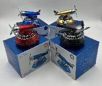 Ароматизатор на панель с солнечной батареей TM-805 Самолет Красный