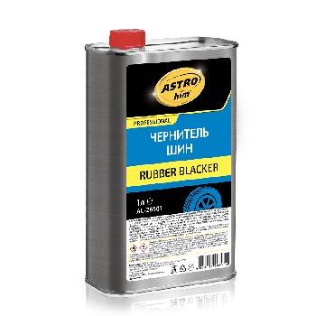 Чернитель шин Professional (на основе силикона), 1 л, метал канистра  AC26501 ASTROhim (уп.12 шт.)