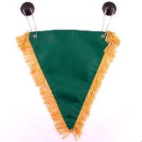 Вымпел треугольный 200*250, без надписи, зеленый SKYWAY