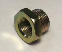 Штуцер металл переходник с резьбы на резьбу (наружняя резьба 22*1,5 / внутреняя резьба 16*1,5) 