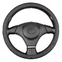 Оплетка кожа гладкая Base Gorilla-6 M (37-39см) Черная с белой строчкой Skyway S01102567 