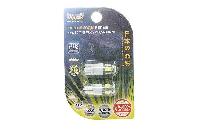 Светодиод T10 12V WHITE  6 SMD (5730)  W2,1*9,5D Маяк, блистер 2 шт.(12T10-W\6SMD5630\2BL), к-т