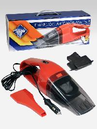 Пылесос автомобильный 12V  75W шнур 3м, сухая/влажная уборка, красный  Nova Bright (уп 20шт) (46884)