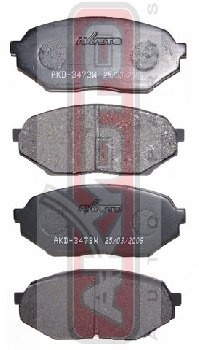 PF-3380 Тормозные колодки Akyoto AKD-3473 MMC Pajero mini 94-97  FR