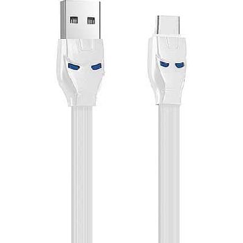 Кабель USB для зарядки Android, L 1.2м, метал пенал, U14 , белый,  HOCO
