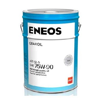 Масло трансмиссионное ENEOS GEAR GL-5 75w90,20 л. синтетика 