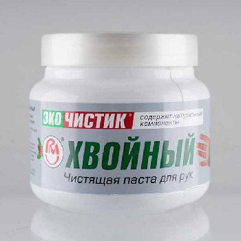 Очиститель рук Чистик ЭКО Хвойный, паста с абразивом, 450 мл, банка ВМП-Авто  (1/24)