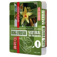 Ароматизатор под сиденье гелевый Цветок ванили, 200гр  BIG FRESH BF- 92  (1/40)