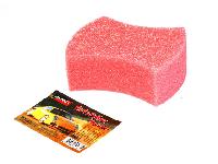 Губка поролоновая «косточка» 180*140*65 мм пористая КРАФТ Almega  (1/48)
