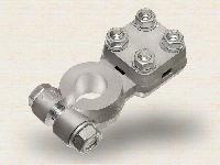 Клемма АКБ свинец, крепление-планка, усиленная, Минус, шт.  Klemos KL 031 (Eurotype1)  (1/60)