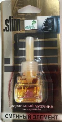 Ароматизатор на дефлектор жидкий SLIM (Сменный блок) Идеальный мужчина (8 мл.) SMRFL- 302