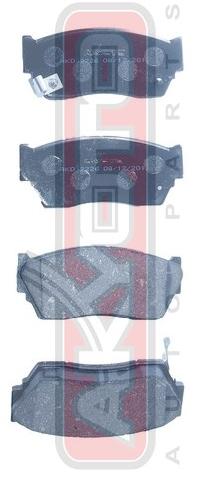 PF-2226/2375/2410 Тормозные колодки Akyoto AKD-2226 N. AD/MZ Familia   FR