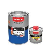 Грунт акриловый двухкомпонентный PROTECT 310 HS 4+1, серый, 1л. (37111+35822) NOVOL (1/6)  