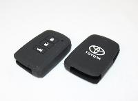 Чехол на ключ автомобильный силиконовый TOYOTA (3 кнопки)COROLLA,CAMRY/HYBRID, RAV4,  HIGHLANDER 