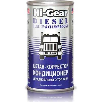 Присадка в топливо Цетан-корректор (дизель), 325 ml Hi-Gear HG3435 (уп.12 шт.)