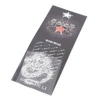 Наклейка металлизированная ДРАКОН, 40*50мм, серебро SKYWAY (SNO.171)