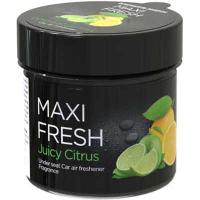 Ароматизатор на панель гелевый банка пластик СОЧНЫЙ ЦИТРУС,100 гр MAXIFRESH CMF-101 (1/24)