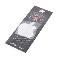 Наклейка металлизированная APPLE,  40*40мм, серебро SKYWAY (SNO.147)