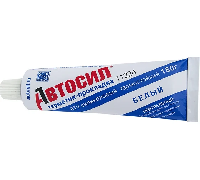 Герметик прокладка силиконовый Белый АВТОСИЛ, 180 г    (уп.36 шт.)