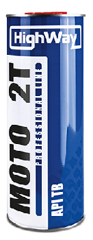 Масло 2-тактное HighWay 2Т  API TB, 1л. минерал (1/12) 
