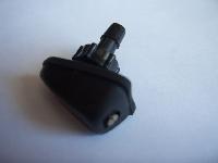 Жиклер (форсунка) стеклоомывателя веерный, форма-капля, черный   (уп.100шт.)