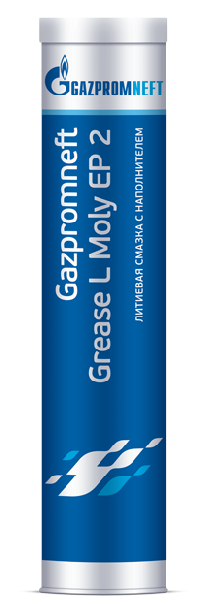 Смазка литиевая с молибденом GREASE L Moly EP2, 0.4 кг (туба под шприц) Gazpromneft (уп.24 шт.)