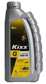 Масло моторное GS Oil Kixx G / GX5 10w40 SL/SN, 1L (1/12) SemiSynt  (G1 10w40 SN/CF)