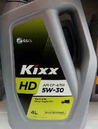 Масло моторное GS Oil Kixx HD / DX5  5w30 CF-4/ SG, 4L (1/4) Пластик уп  SemiSynt