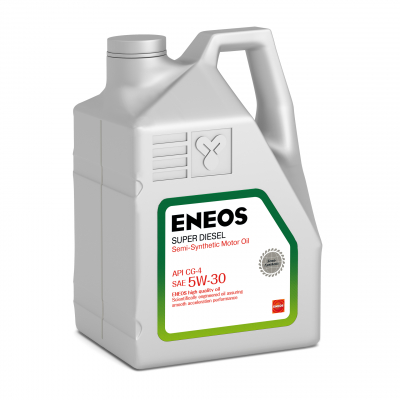 Масло моторное  ENEOS CG-4 Diesеl Super  5w30,  6 л. (1/3) полусинтетика